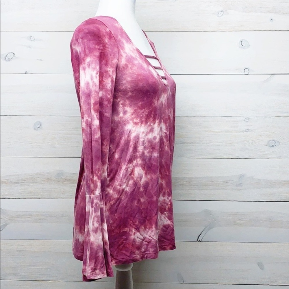 🌿Final Sale AE Outfitters Bell Sleeve Soft & Sexy‎ T - Picture 4 of 8